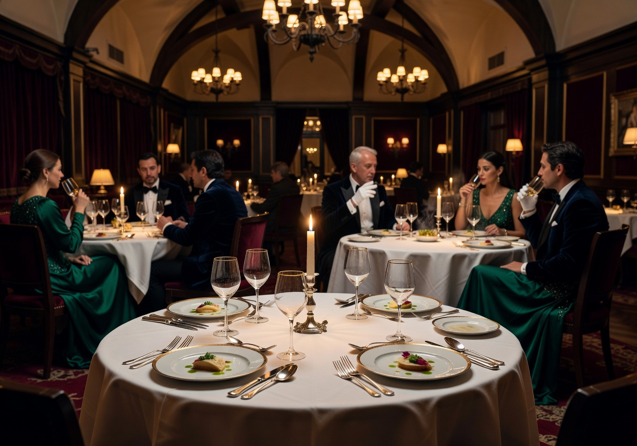 Elegant dining experience at Vexobraplorvia restaurant